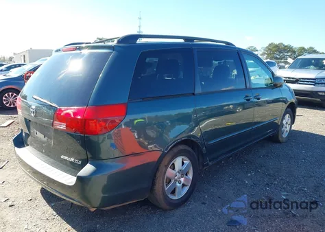 2004 Toyota Sienna Xle из США, поврежденный, VIN 5TDZA22CX4S115411